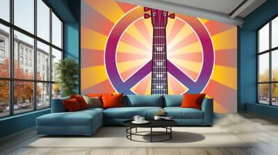 Tribute to Woodstock 2 Wall mural