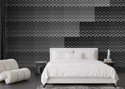 The Abstract Pixel Style Seamless Pattern, Background  Wall mural