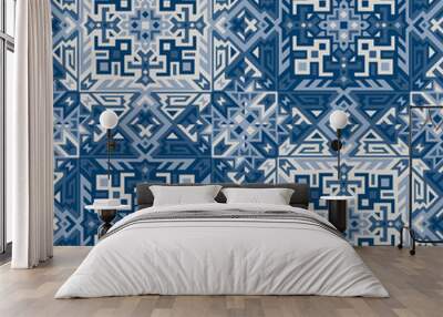 Geometric Vector Seamless Pattern Wall mural