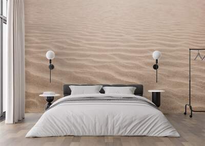 rippled sand Wall mural