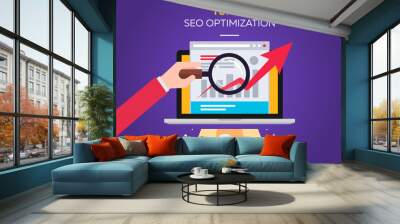 Turbo SEO optimization Wall mural