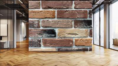 Stock Foto Background, texture old brick, wall decoration Wall mural