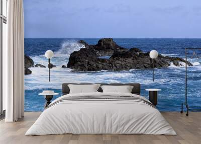 Volcanic basins, Atlantic Ocean Madeira Wall mural