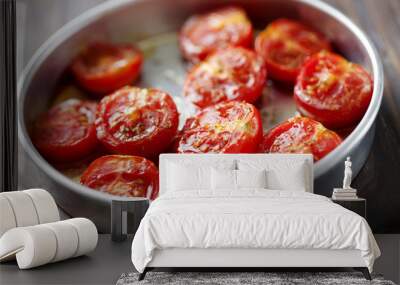 baked tomatoes Wall mural