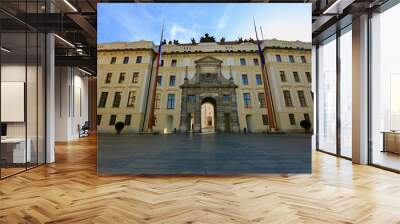 Facade of Prague Castle Wall mural