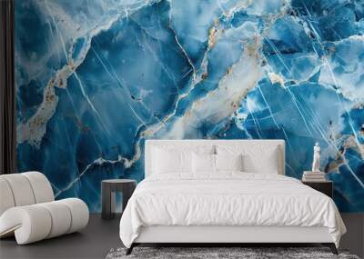 Create stunning interior spaces with a unique blue stone texture design for your background or wallpaper. Discover the elegance of granite patterns Wall mural