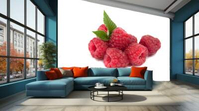 Tasty rose raspberry fresh food Wall mural