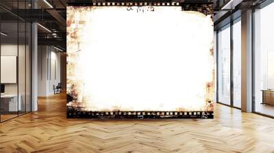 Grunge border for your images Wall mural