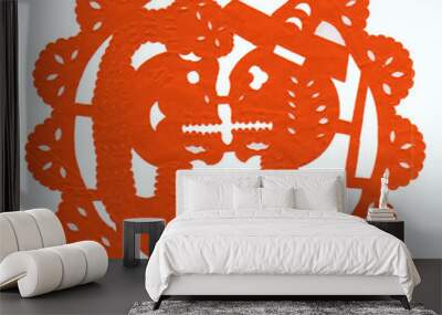 Pareja-circular Wall mural