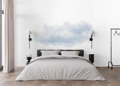 White cloud Wall mural