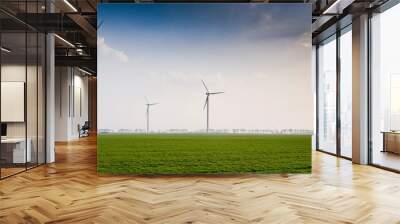 Windfarm panoramic Wall mural