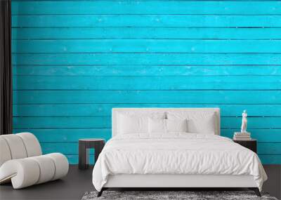 blue colored horizontal bar Wall mural