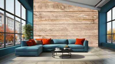 old plank wood textured Wall mural