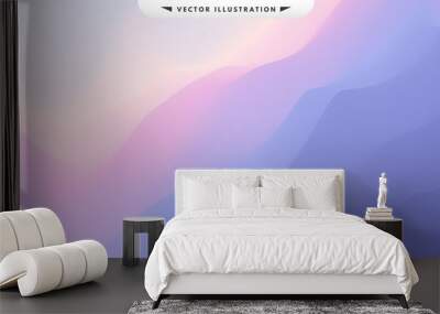 Abstract background with dynamic effect. Creative design poster with vibrant gradients. Vector Illustration for advertising, marketing, presentation. Mobile screen. Wall mural