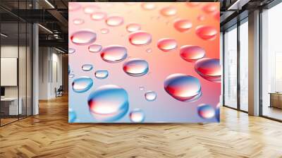 Liquid Background. Dynamic liquid form. Abstract background for graphic design. Wall mural