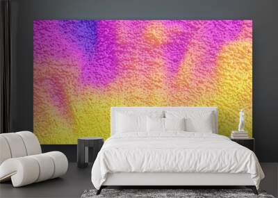 Liquid paint abstraction. Art design. Texture with dynamic particles. 3d vector Illustration. Wall mural