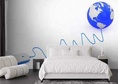 Internet concept Wall mural