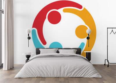 People Family logo Wall mural