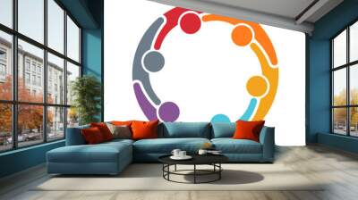 People Family logo Wall mural