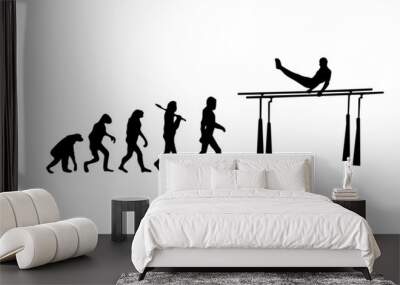 evolution gym 2 Wall mural