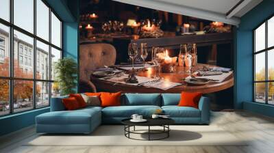 tableware Wall mural