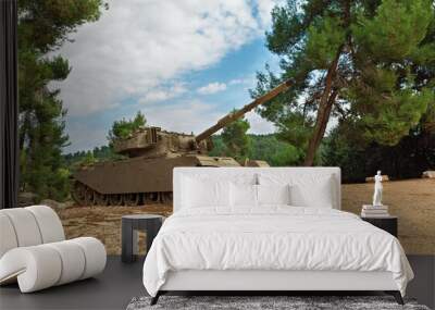 old English tank Centurion Wall mural