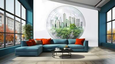 green planet earth Wall mural