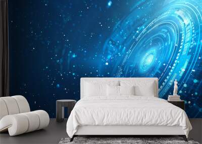 Technology Background Wall mural