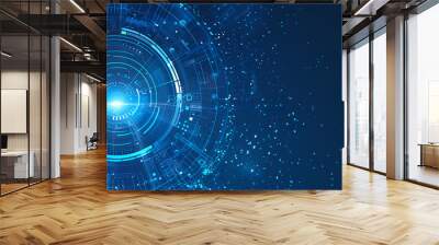 Technology Background Wall mural