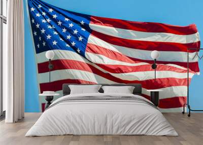 American Flag Wall mural