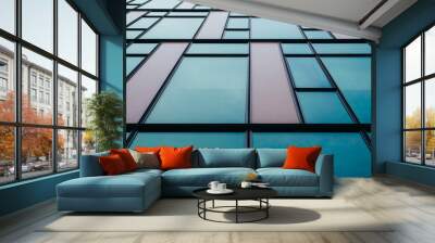 Office building windows Wall mural