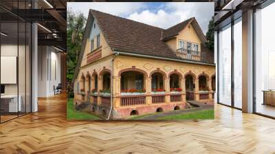 Old house in Pirabeiraba Wall mural