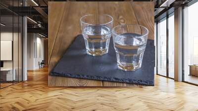 two glasses of water Wall mural