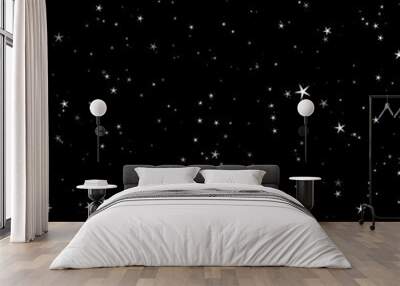 starry night seamless pattern Wall mural