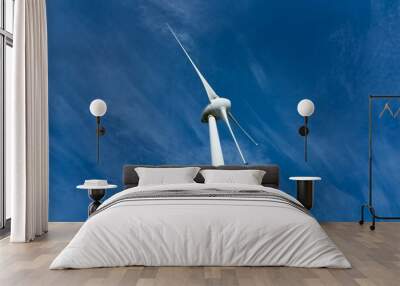 wind turbine in the sky Wall mural