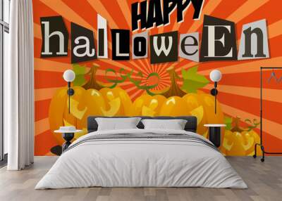 halloween anonyme Wall mural