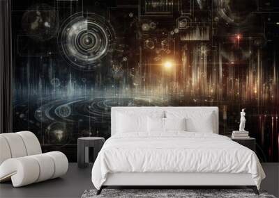 data background Wall mural