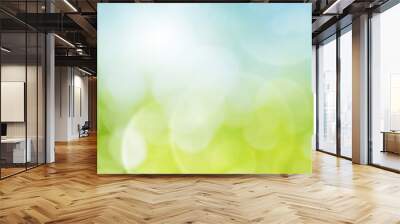 bokeh abstract background Wall mural