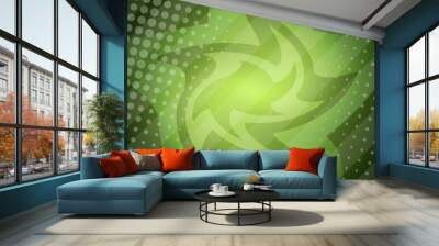 abstract, green, wallpaper, design, wave, illustration, light, pattern, texture, graphic, backdrop, curve, waves, blue, art, color, backgrounds, lines, dynamic, digital, line, motion, shape, style Wall mural