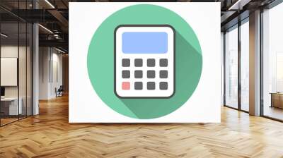 Calculator icon Wall mural