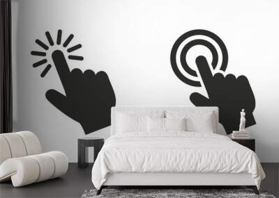 Touch - vector icon. Wall mural