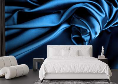 Satin background. Wall mural