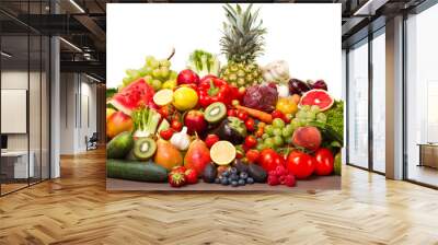 Fruits and vegetables Wall mural