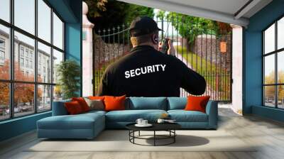 security guard Wall mural