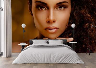 african beauty Wall mural