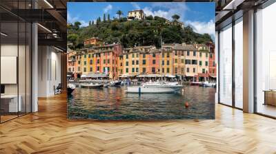 Panoramica di Portofino Wall mural