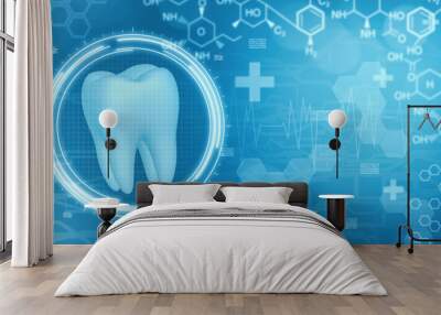 dentistry background concept Wall mural