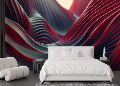 3D Abstract Motion Graphics Design - Wallpaper  Wall mural