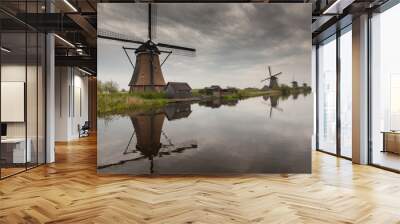 windmills 2 Wall mural