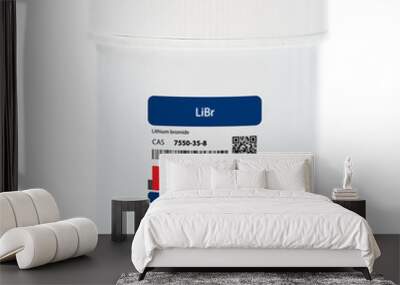 LiBr - Lithium Bromide. Wall mural